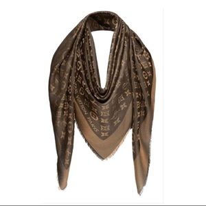 Louis Vuitton Accessories - Louis Vuitton Brown Monogram Shine Shawl Louis Vuitton Accessories - Louis Vuitton Brown Monogram Shine Shawl